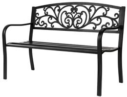 VINGLI 50inch Patio Park Garden Bench