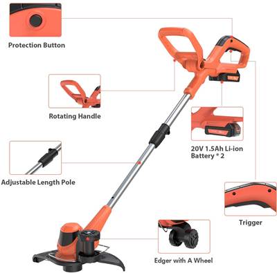 PAXCESS 10-Inch String Trimmer