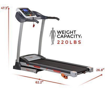 Sunny Health and Fitness Treadmill Running Machine