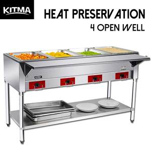 Kitma 4 Pot Commercial Food Warmer